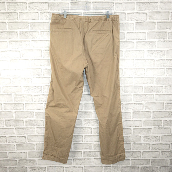 OUR LEGACY Size 52 36w Khaki Gabardine Trouser Joggers cotton - Picture 3 of 8